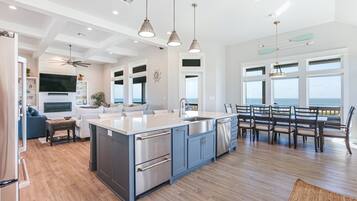 Casa, 3 camere da letto | Cucina privata | Frigorifero, forno, macchina per tè/caffè, tostapane