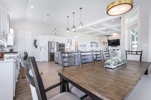 House, 3 Bedrooms | Dining - Seashells By The Seashore 3 Bedroom Home by RedAwning (Port Bolivar)