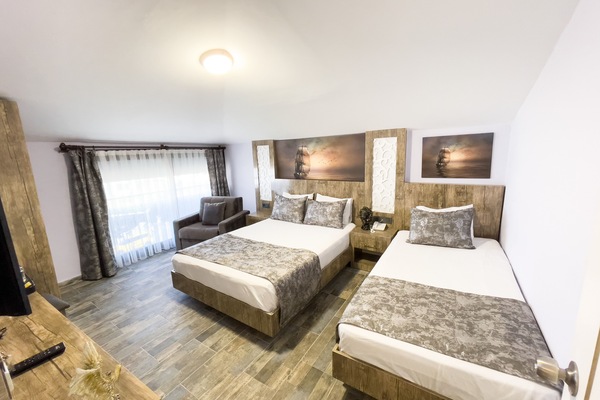 Standard Room, Berbilang Katil | Cadar kapas Mesir, peralatan tempat tidur premium