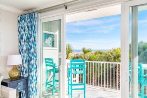 Condo, Multiple Beds, Pool Access, Ocean View (#415 - No Pets) | Balcony - Beach House 1 by Tybee Vacation Rentals (Tybee Island)