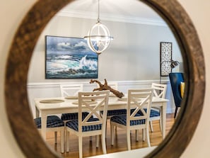 Condo, Multiple Beds, Pool Access, Partial Ocean View (206 - No Pets Allowed) | In-room dining