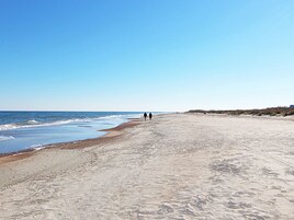 On the beach
