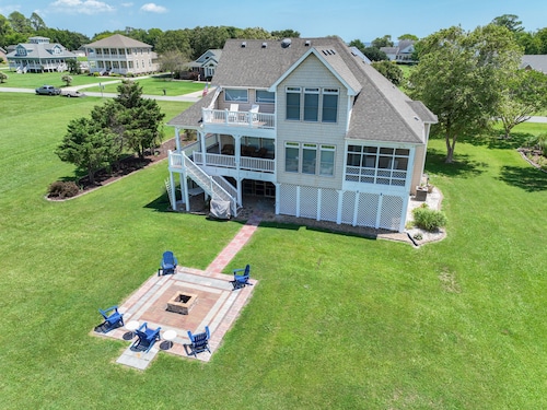 Secluded Waterfront Hideaway- Pet Friendly-Close to OBX and Duck Hunting 