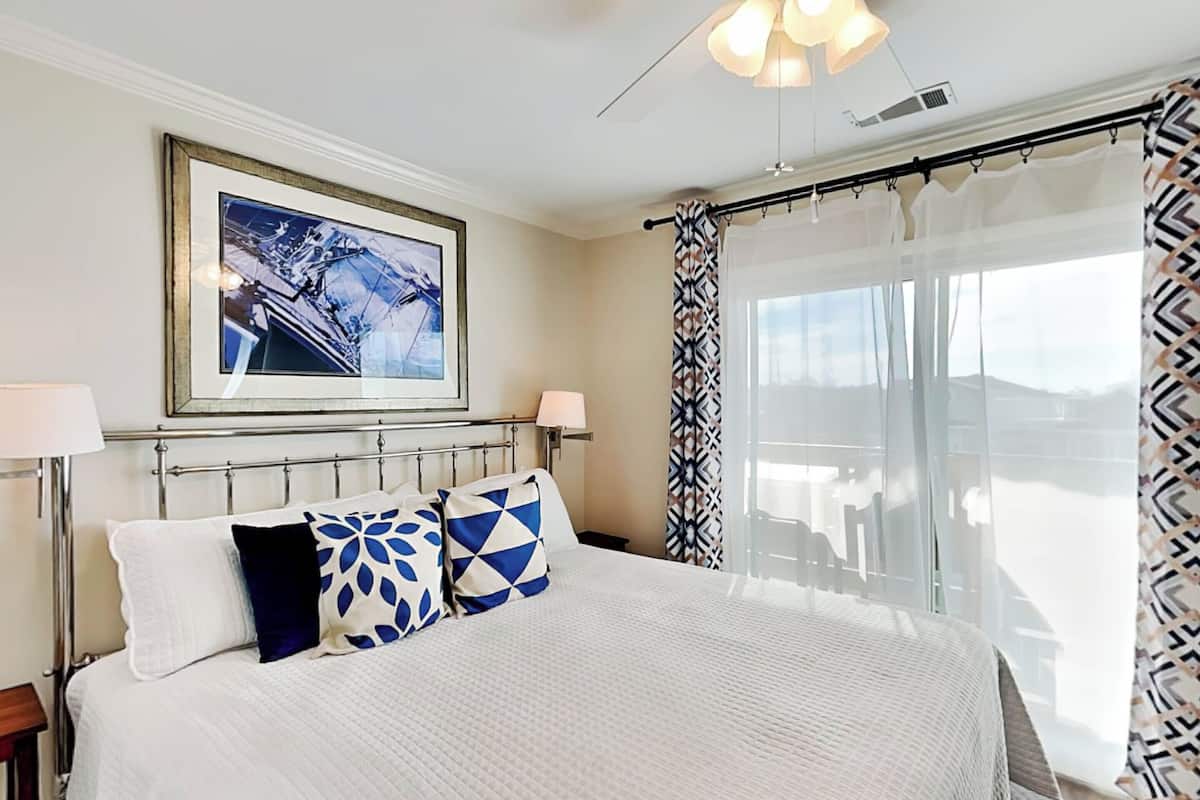 Condo, Multiple Beds, Pool Access, Pool View (9C - No Pets Allowed) | 2 bedrooms, iron/ironing board, free WiFi, bed sheets
