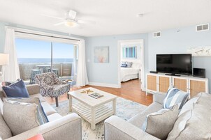 Condo, Multiple Beds, Kitchen, Ocean View (#303 - No Pets) | Living area
