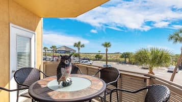 Condo, Multiple Beds, Kitchen, Ocean View (#106 - No Pets) | Outdoor dining