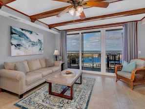 Condo, Multiple Beds, Pool Access, Pool View (#238 - No Pets) | Living area | 40-inch TV with digital channels