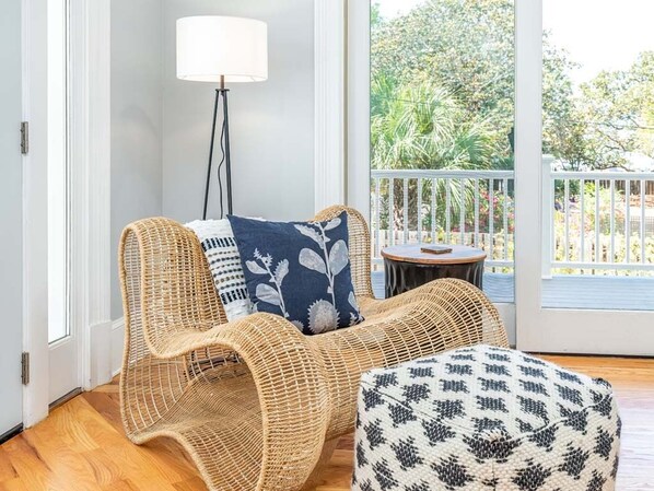 Maison, Plusieurs lits, baignoire à remous, vue partielle sur l'océan | Intérieur