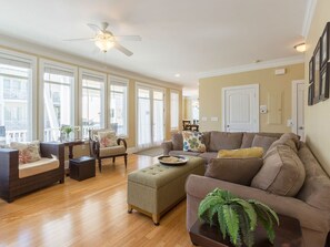 House, Multiple Beds, Kitchen, Garden View | Living area | TV - All About Tybee by Tybee Vacation Rentals (Tybee Island)