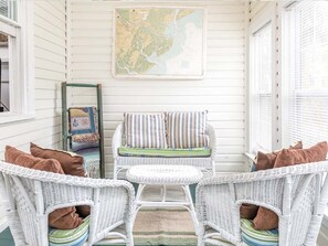 House, 1 Queen Bed, Kitchen, Garden View | Property grounds - Annas Cabana by Tybee Vacation Rentals (Tybee Island)