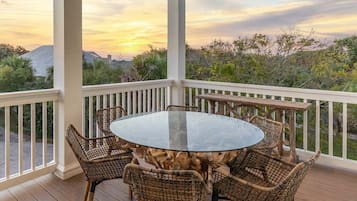 Townhome, Multiple Beds, Kitchen, Partial Ocean View | View from room