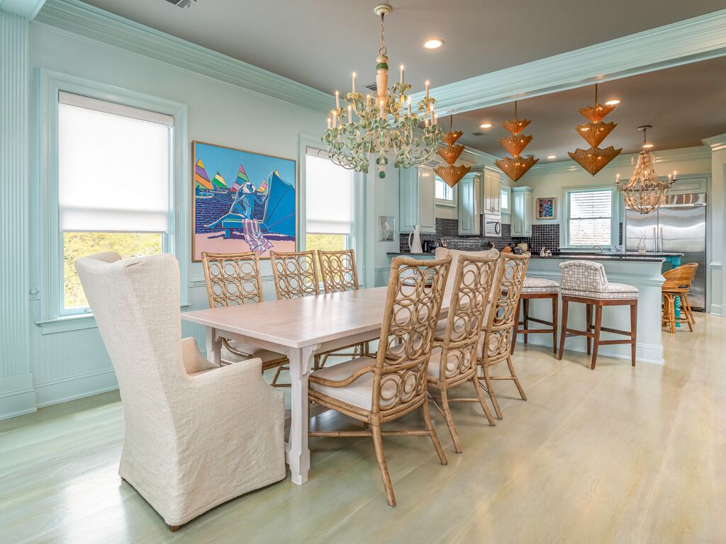 タウンホーム ベッド (複数台) キッチン パーシャル オーシャン ビュー | レストラン