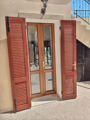Detalhe da fachada