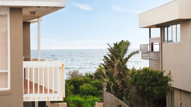 Eenvoudig huis | Uitzicht op strand/zee