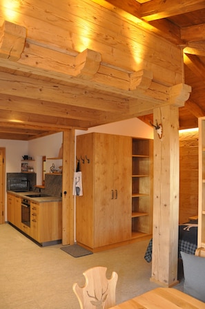 Interior - Engadin Chalet Appartment- Val Bever St.Moritz ideal for 2 persons. New! (Bever)