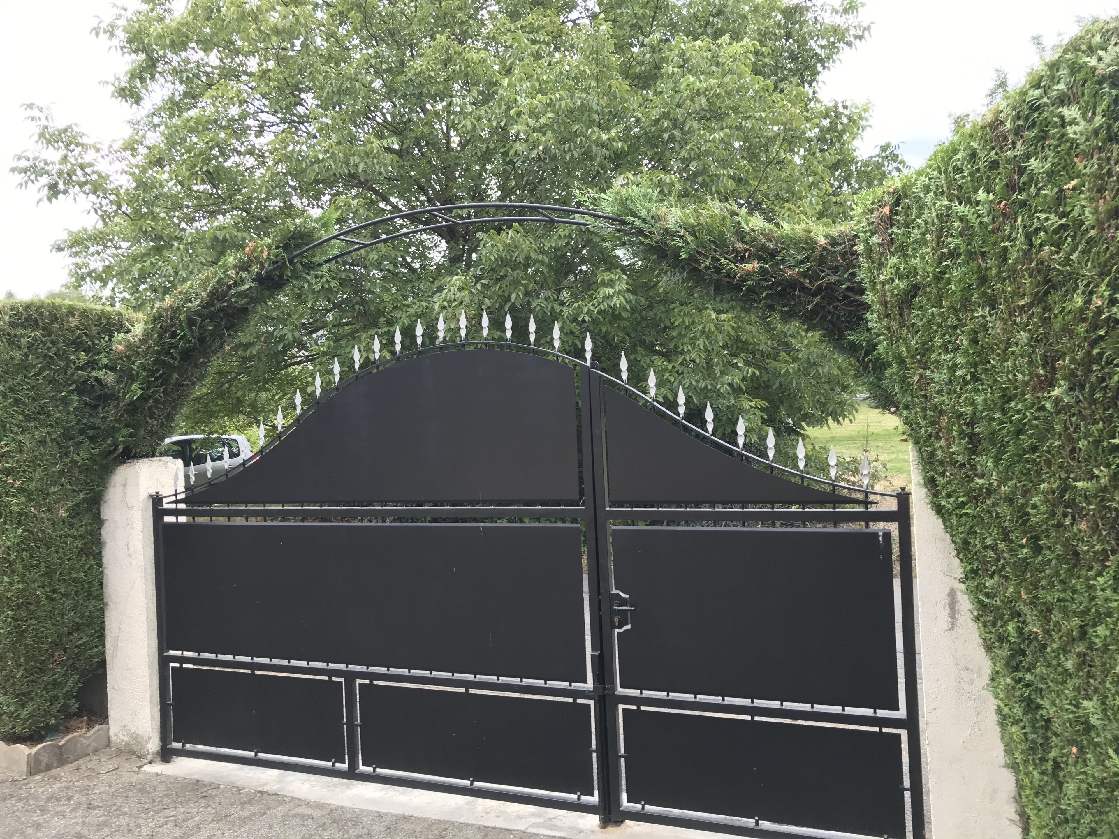 Enceinte de l’hébergement