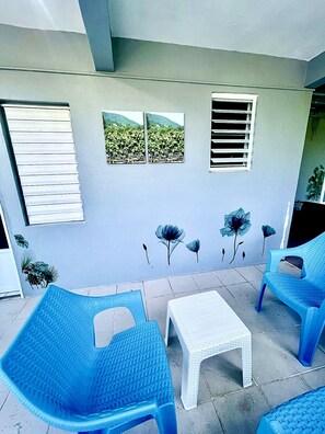 Terrace/patio - 2C - Couples Getaway-5 min to Crashboat Beach (Borinquen)