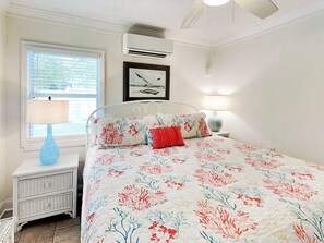 Condo, 1 King Bed with Sofa bed, Kitchen, Garden View | 1 bedroom, individually decorated, individually furnished, free WiFi - Captains Quarters B by Tybee Vacation Rentals (Tybee Island)