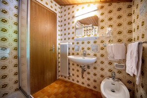 Shower, towels - 134F Alara Rooms (Ortisei)