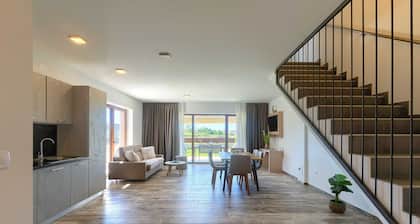Brand New Modern apartment for 4+2 guests with shared pool