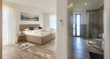 Brand New Modern apartment for 4+2 guests with shared pool