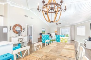 House, Multiple Beds, Kitchen, Garden View | Dining - Coastal Breezes by Tybee Vacation Rentals (Tybee Island)