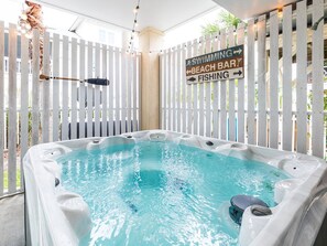 House, Multiple Beds, Hot Tub, Partial Ocean View | Property grounds - Driftaway by Tybee Vacation Rentals (Tybee Island)
