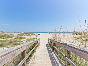 Beach nearby
