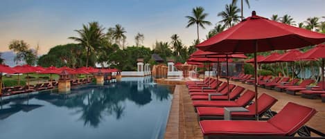 Außenpool, beheizter Pool