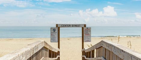 Beach nearby