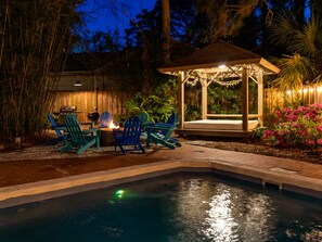 Outdoor pool - Guiding Light Cottage by Tybee Vacation Rentals (Tybee Island)