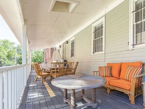 Terrace/patio - Habersham 3 by Tybee Vacation Rentals (Savannah)