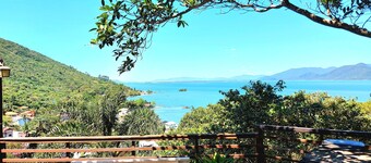 Mountain house with panoramic viewpoint. 