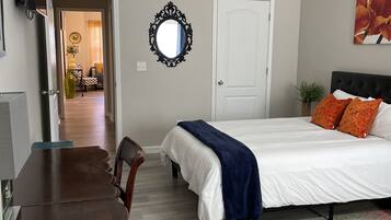 1 bedroom, desk, iron/ironing board, free WiFi