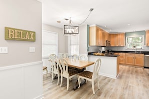 House, Multiple Beds, Kitchen, Garden View | Private kitchen