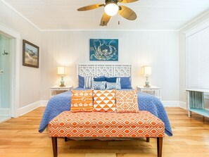 Condo, Multiple Beds, Kitchen, Partial Sea View | Living area | TV - Sea View 1 by Tybee Vacation Rentals (Tybee Island)