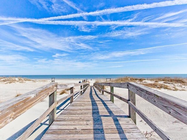 Beach nearby