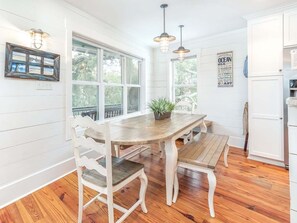 House, Multiple Beds, Pool Access, Pool View | Dining - Serenity By The Sea by Tybee Vacation Rentals (Tybee Island)