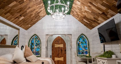 Enchanted creekside chapel right in the heart of Alpharetta!