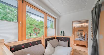 Appartement pour animaux avec jardin