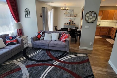 Smart TV. Smart home with RV parking