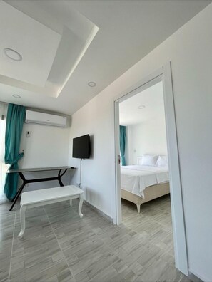 Standard Apartment | Living area - Sahil Aparts - Güllük (Milas)