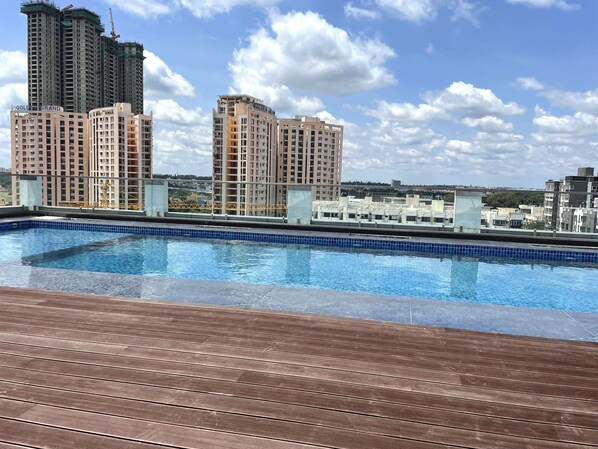 Alberca al aire libre 