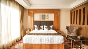 Studio suite, niet-roken, toegang tot zwembad | Lakens van Egyptisch katoen, luxe beddengoed, een minibar
