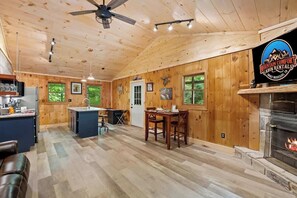 Interior - Cozy Cabin w/ Hot Tub + Fire Pit + Arcade (Sevierville)
