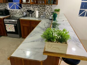 House | Private kitchen | Fridge, microwave, oven, stovetop