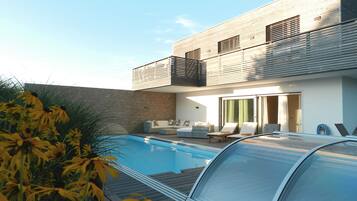 Außenpool, beheizter Pool