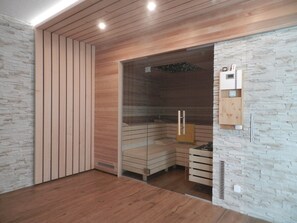 Sauna - Das Grasberghaus - Urlaub mit der Familie (Altmünster am Traunsee)