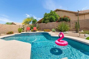 Pool - Tatum Ranch Retreat | Heated Pool & Backyard Fun (Cave Creek)