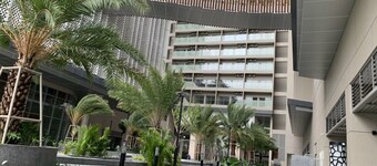 A beach exited apartment